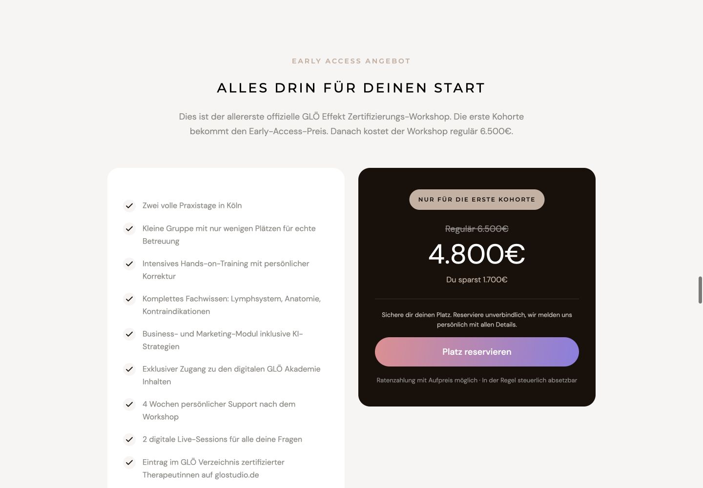 Aktueller Desktop-Angebotsblock