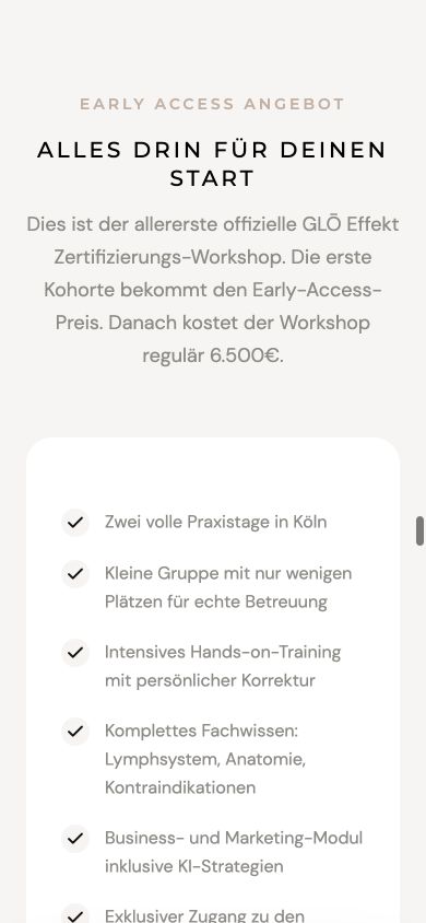 Aktueller Mobile-Angebotsblock